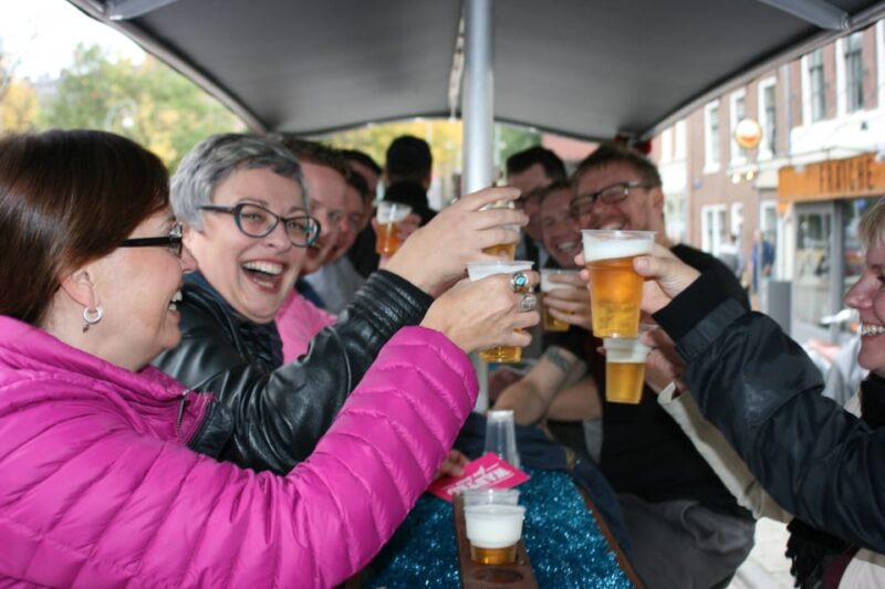 Amsterdam: Shared Party Bike Tour with Beer - What is Included in the Price?