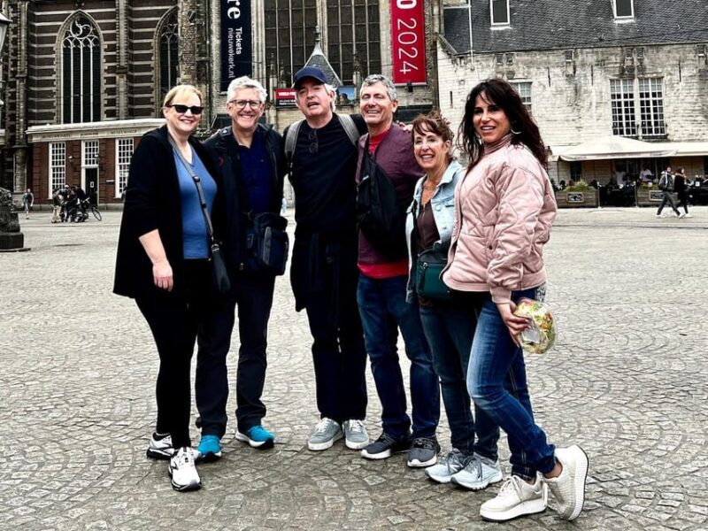 Amsterdam: Small Group Walking Tour with Fun Guide - Relaxing Breaks and Photo Opportunities
