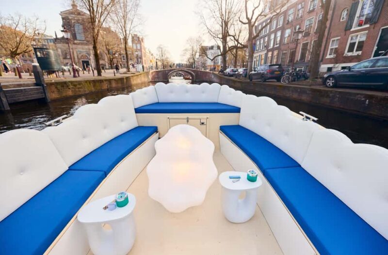 Amsterdam: Smoke Friendly Cannabis Cruise on Cloud Boat - Starting Point and Check-In at Oudezijds Voorburgwal 230