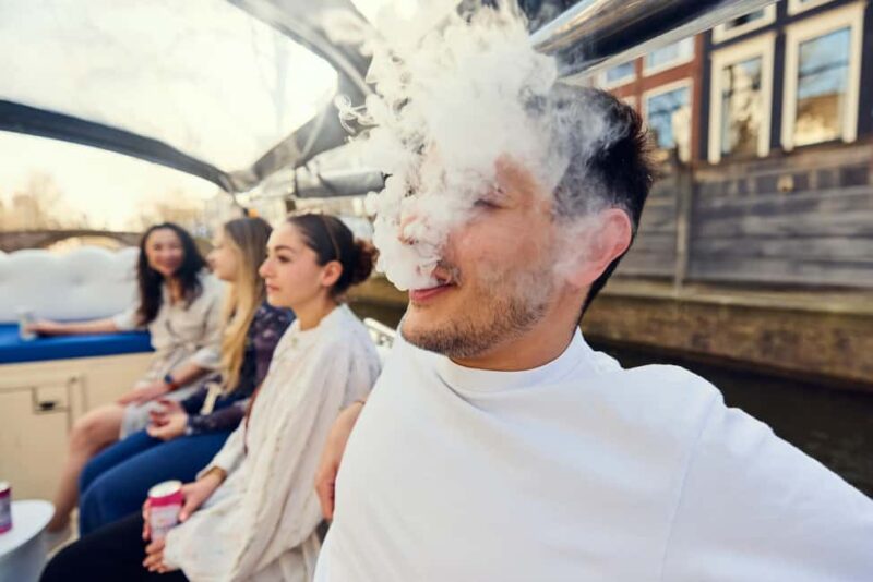 Amsterdam: Smoke Friendly Cannabis Cruise on Cloud Boat - The Smoke-Friendly Atmosphere and Onboard Bar
