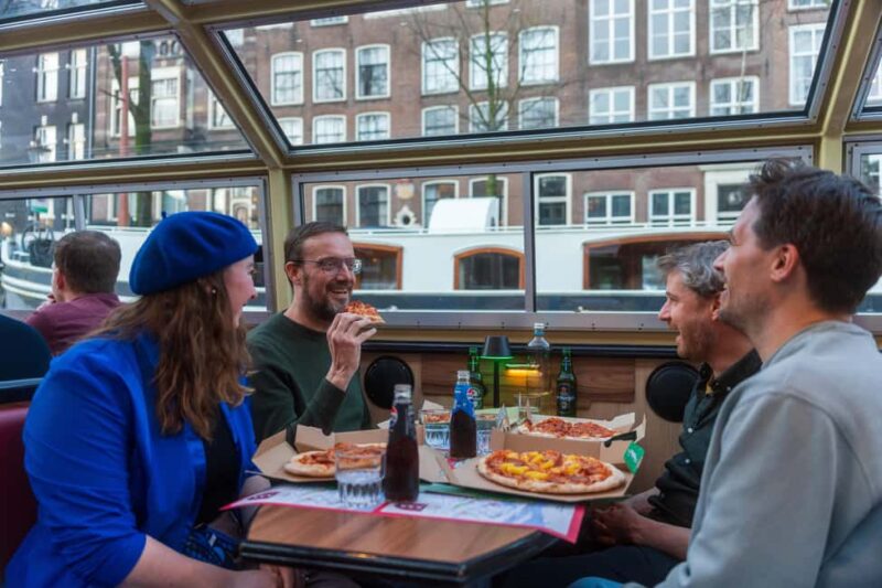 Amsterdam: The Original Pizza Dinner Cruise with Drinks - A Friendly and Knowledgable Crew
