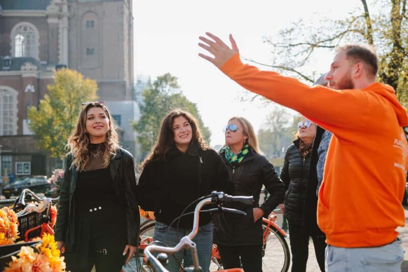 Amsterdam: Top Highlights Guided Bike Tour in EN/DE/ES/FR/IT - The Route Through Amsterdam’s Most Famous Neighborhoods