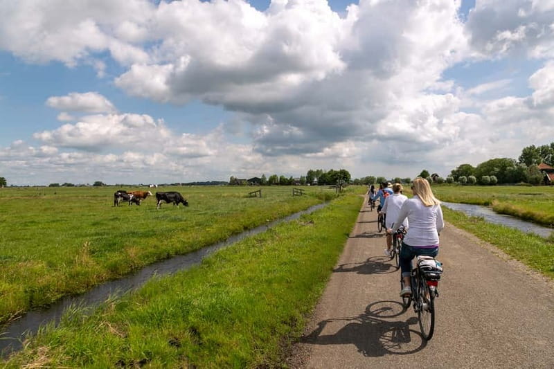 Amsterdam: Windmill, Cheese, and Countryside E-Bike Tour - Cycling Through Waterland’s Flat and Picturesque Landscape