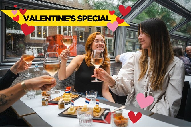 Amsterdam Wine and Cheese Evening Cruise - Amsterdam Wine and Cheese Evening Cruise: A Romantic Canal Experience