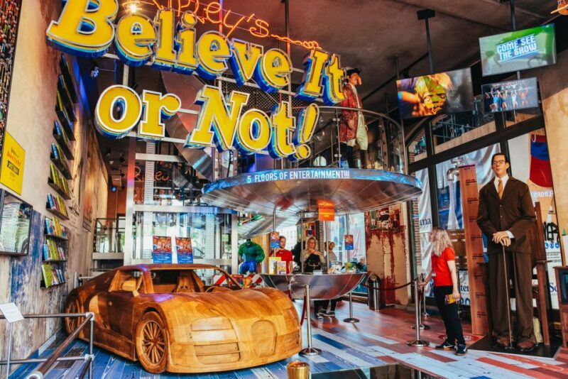 Amsterdam's Weirdest Museum: Ripley's Believe It or Not! - Interactive Exhibits and Bizarre Art Collections