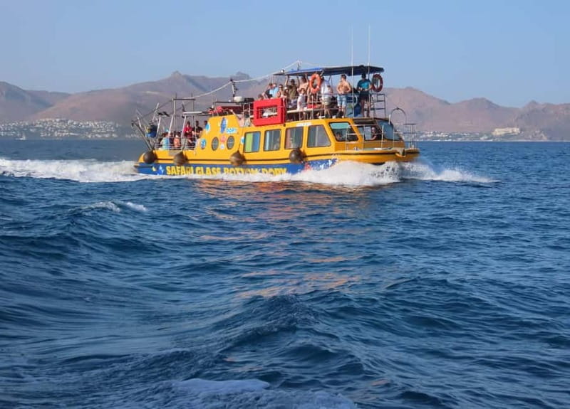 An Aegean Sea Adventure on Glass-Bottom Speedboat Dory! - Exploring Kos and Pserimos on the Glass-Bottom Vessel