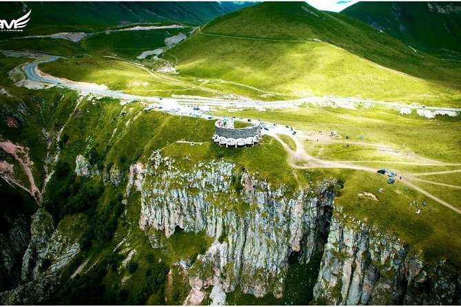 Ananuri, Gudauri, Kazbegi. Military Road of Georgia. Private tour. - The Breathtaking Arch of Friendship at Gudauri