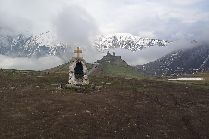 Ananuri-Gudauri-Kazbegi Private Full Day Tour from Tbilisi - Visiting Gergeti Trinity Church at the Heart of the Caucasus