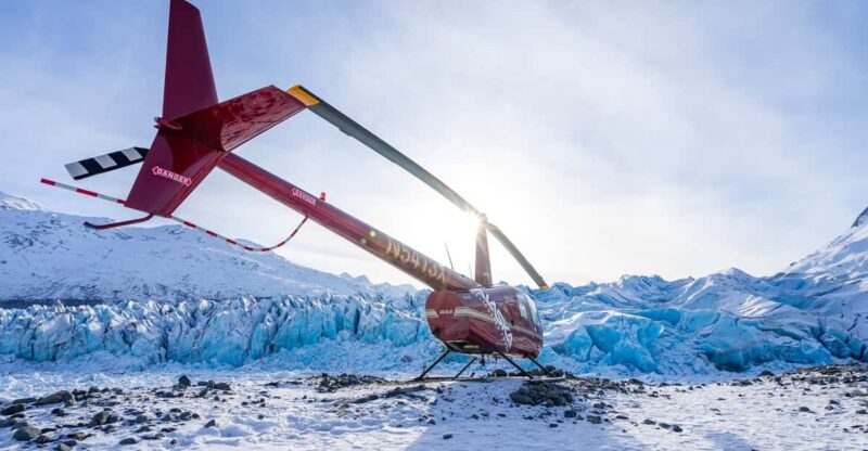 Anchorage: Grand Knik Glacier Helicopter Tour with Landings - Stunning Aerial Views of Lake George and Knik Glacier