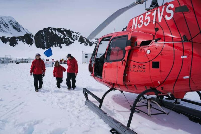 Anchorage: Helicopter Glacier Dogsledding Tour - Logistics, Group Size, and Additional Fees