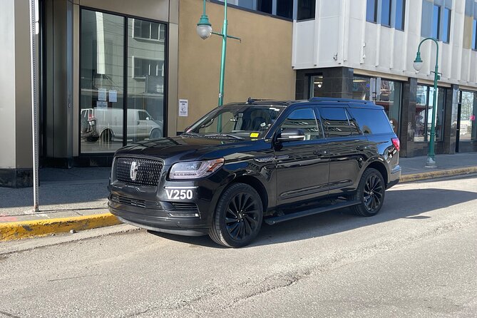 Anchorage to Whittier Black SUV Transportation - Anchorage to Whittier Black SUV Transportation: An upscale, customizable transfer with scenic stops and a wildlife tour