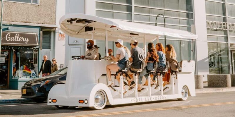 Anchorage: Tour on a unique 14-passenger electric vehicle - Explore Anchorage in a Unique Electric Pedal Vehicle