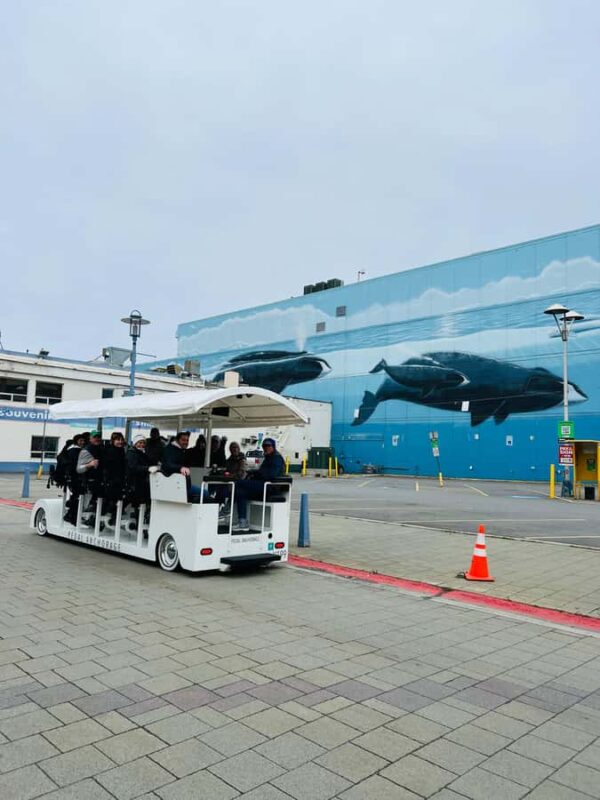 Anchorage: Tour on a unique 14-passenger electric vehicle - Tour Content: Sightseeing, Food, and Drinks in Downtown Anchorage