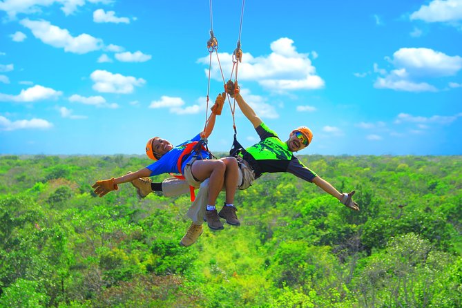 Ancient adventure, visit Tulum Ruins with ZIPLINES, a UNDERGROUND CENOTE &Buffet - Visiting the Tulum Archaeological Site