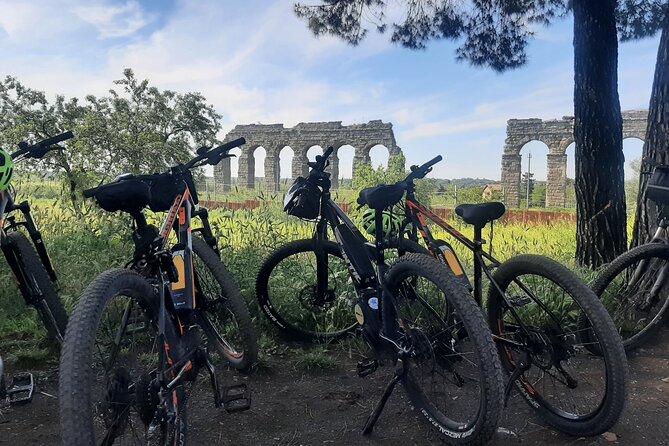 Ancient Appian Way PRIVATE e-bike Tour - Cecilia Metella’s Mausoleum and Castrum Caetani