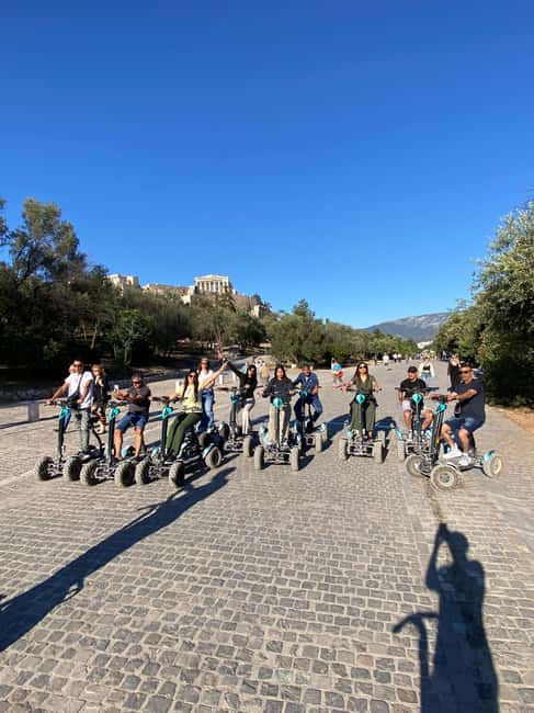 Ancient Athens Electric Four-Wheel Scooter Tour - Key Points