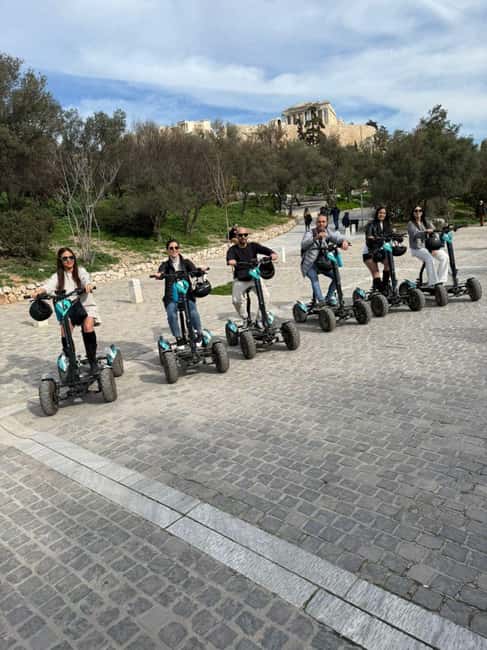 Ancient Athens Electric Four-Wheel Scooter Tour - Panoramic Views from the Hill of Mars and Pnyx Hill