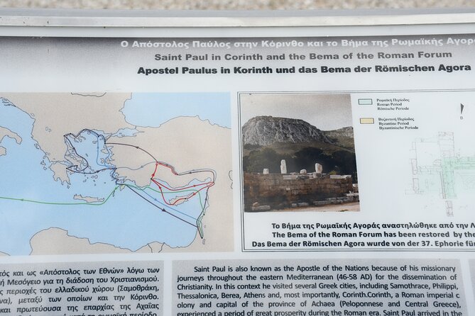 Ancient Corinth, Isthmus/ Kechries Private biblical tour from Athens or Nafplion - Discover the Rich History and Scenic Views of Corinth on a Private Day Tour