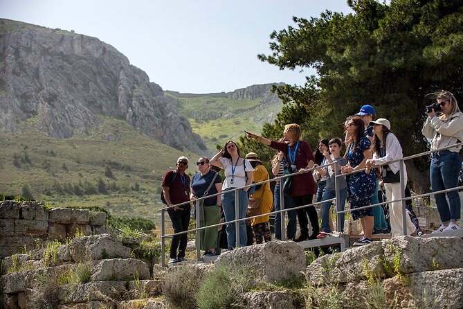 Ancient Corinth & Nafplion Premium Tour with an Expert Tour Guide - Visiting the Temple of Apollo on a Rocky Hill