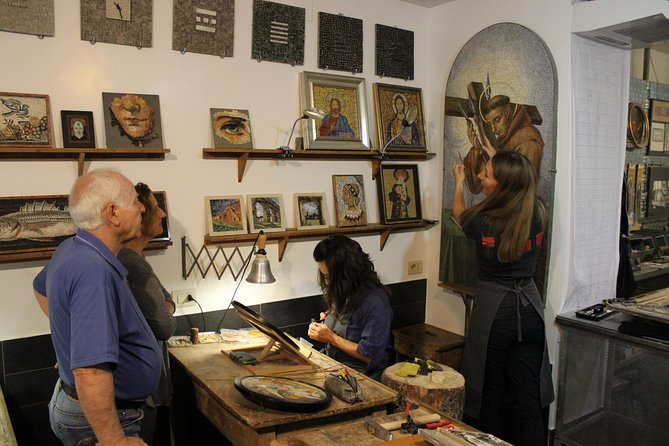 Ancient Mosaic Workshop in Rome - Creating Your Personal 7" x 5" Mosaic Piece