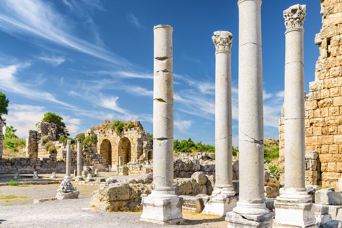 Ancient Perge, Aspendos Amphitheater & Manavgat Waterfalls Tour - Shopping at a Jewelry Factory and Cultural Stops