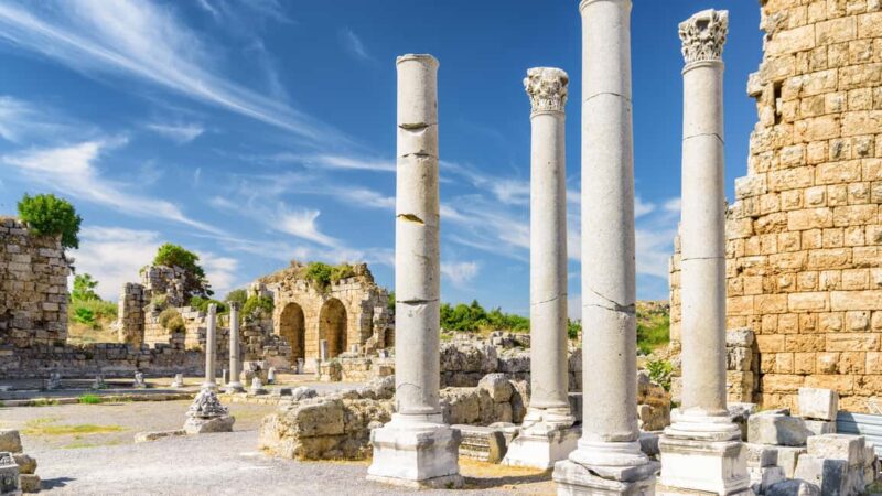 Ancient Perge, Aspendos Amphitheater & Side Guided Tour - Key Points