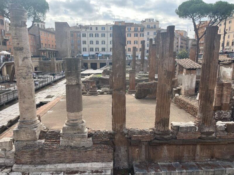 Ancient Rome: Archeological area Largo Argentina - Explore the Ancient Ruins of Largo Argentina in Rome