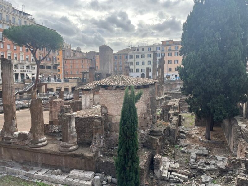 Ancient Rome: Archeological area Largo Argentina - Multimedia and Audio Guides Enhance the Experience