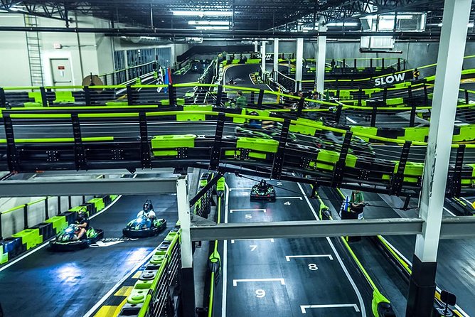 Andretti Indoor Karting & Games in Orlando - Indoor Karting: Race on the World’s Longest Multi-Level Track