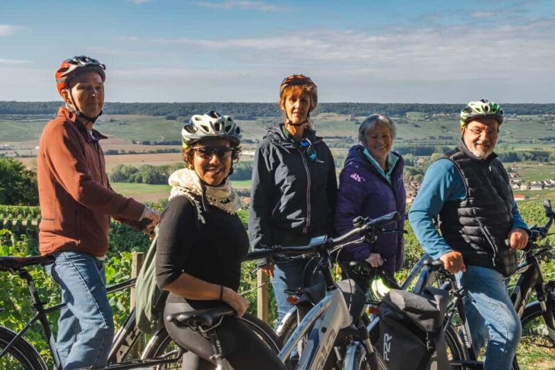 Angélique's electric bike tour in Champagne - Key Points