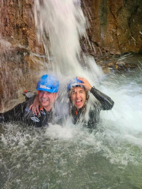 Anna: canyoning in Gorgo de la escalera - Key Points