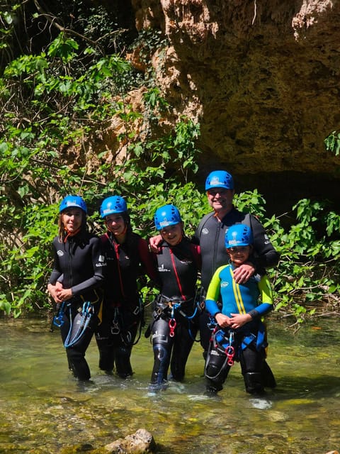 Anna: canyoning in Gorgo de la escalera - Group Size and Language Support