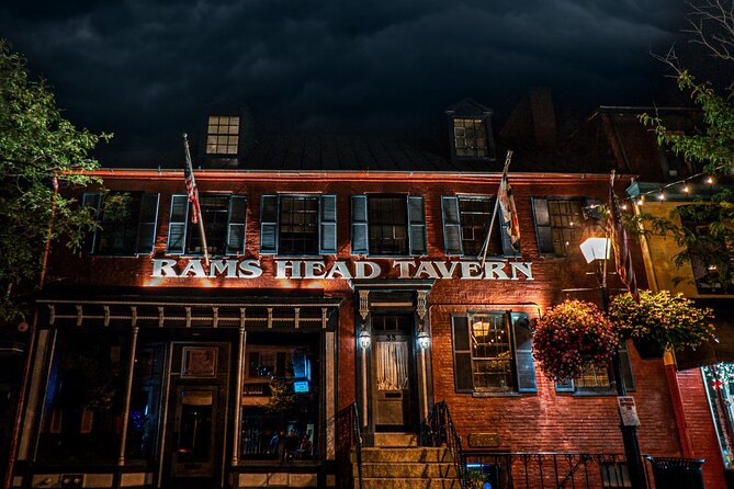 Annapolis Ghost Tours Boos & Booze Haunted Pub Crawl - Key Points