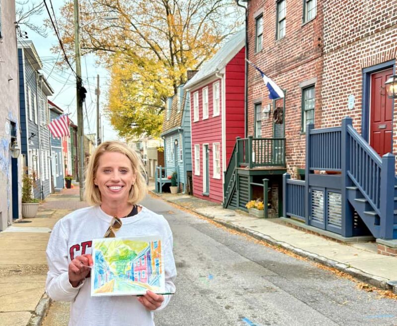 Annapolis: Outdoor Urban Sketching & Painting Class - Key Points