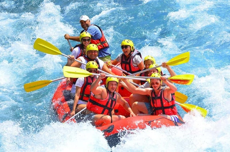 Antalya/Alanya: Rafting With Additional Extreme Options - Enjoying a Rest and Lunch Break in the Canyon
