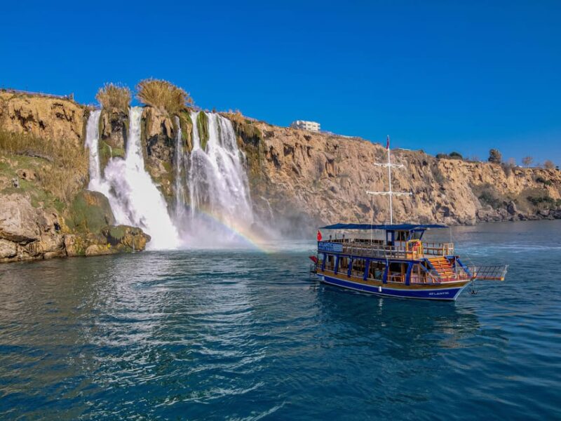 Antalya: Beach & Waterfalls Boat Trip w/ Lunch & Soft Drinks - Experience the Scenic Beauty of Antalya’s Waterfalls and Beach on a Comfortable Boat Trip