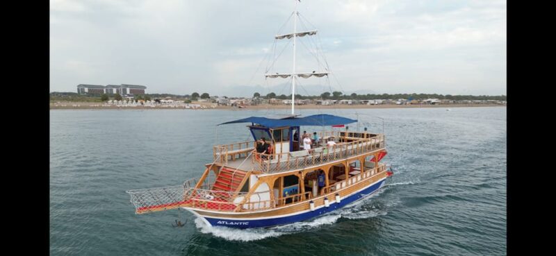 Antalya: Beach & Waterfalls Boat Trip w/ Lunch & Soft Drinks - Exploring Lara Beach’s Pristine Shoreline
