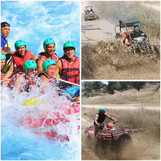 Antalya: Buggy or Quad and Rafting Tour with Lunch - Starting Point: Hotel Pickup and Central Locations