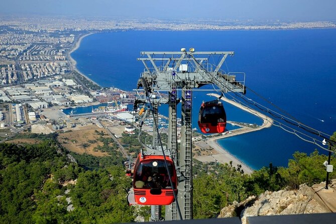 Antalya City Tour : OLYMPOS CABLE CAR, WATERFALLS & BOAT TRIP - Waterfalls with Panoramic Views at Lower Duden