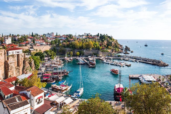 Antalya City Tour w/Boat Trip, Old Town & Waterfall From Belek - Visiting Hadrian’s Gate and Other City Highlights