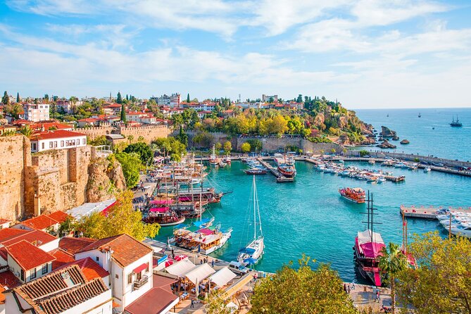 Antalya City Tour with Boat Tour and Waterfalls - Key Points