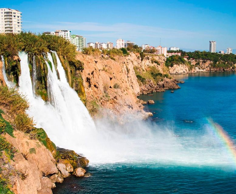 Antalya: Duden Waterfall Relax Boat Trip with Lunch - Exploring Sea Caves and Coastal Cliffs