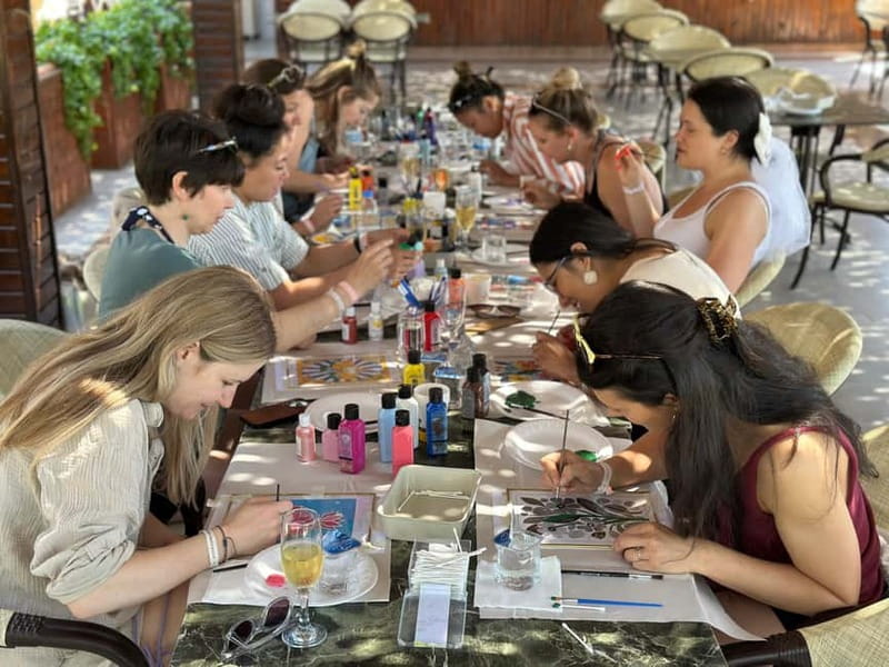 Antalya: Frame Glass Painting Workshop with Turkish Tea - Antalya: Frame Glass Painting Workshop with Turkish Tea