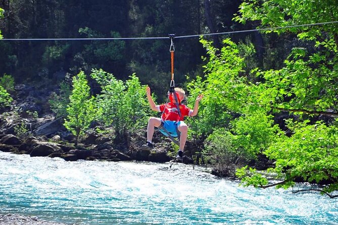 Antalya Full-Day Combo Tour Jeep Rafting and Zipline - Scenic Stops at Koprulu Canyon National Park