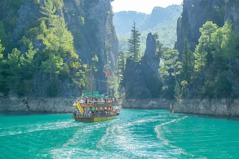 Antalya: Green Canyon Boat Trip w/Lunch near Green Lake - Exploring the Green Canyon by Boat: Spectacular Views and Swimming