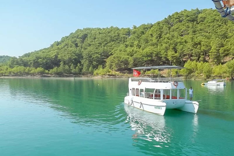 Antalya: Green Canyon Boat Trip w/Lunch near Green Lake - Lunch with a View: Open Buffet at a Local Restaurant
