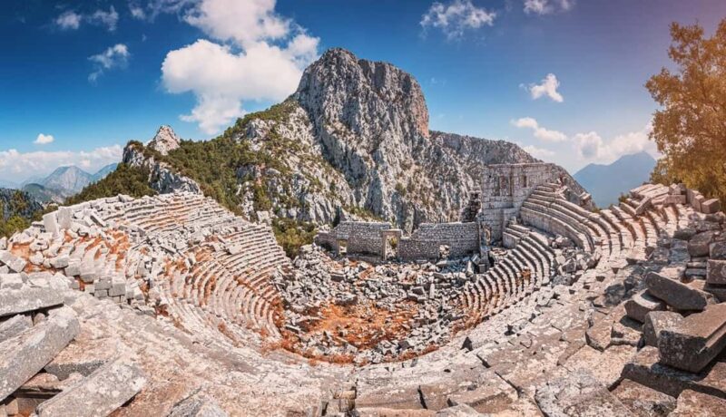 Antalya: Half-Day Termessos Ancient City & Düden Falls Tour - Explore the Ruins of Termessos Perched High in the Taurus Mountains