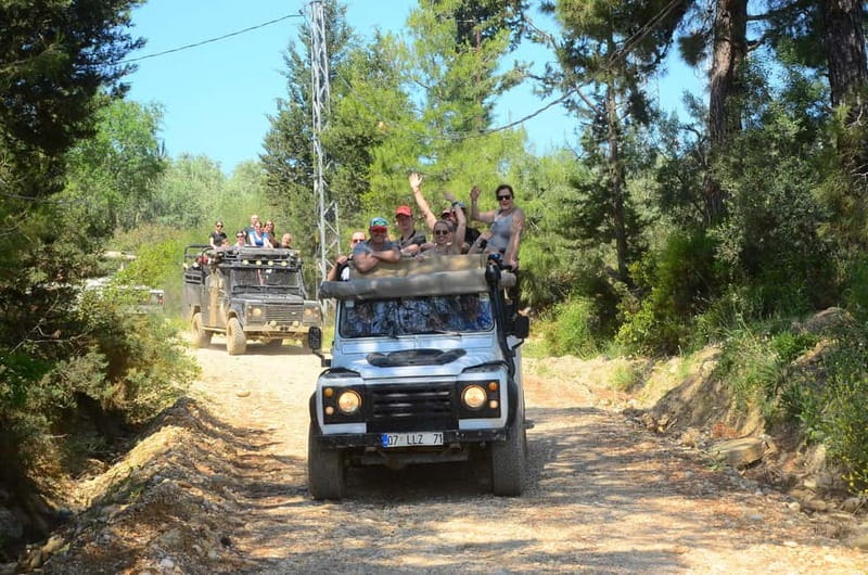 Antalya: Jeep Safari & Rafting and Zipline & Canyon - Starting the Day with a Thrilling Jeep Safari in the Taurus Mountains