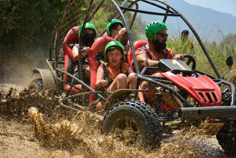 Antalya: Jeep Safari, Zipline, and Canyon Visit with Lunch - Quad/Buggy Riding on Custom Parkour Trails