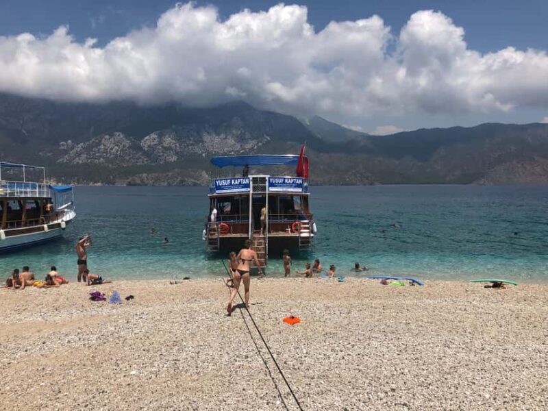 Antalya/Kemer: Adrasan Porto Genoese Boat Trip w/Mud Baths - Korsan Bay: A Rugged Natural Retreat
